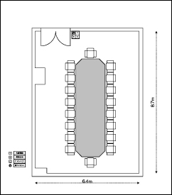 会場のレイアウト