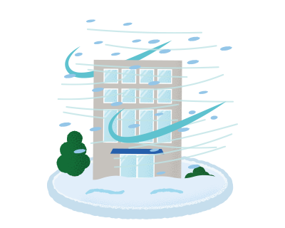 画像：風水害・氷害・雪害などの自然災害