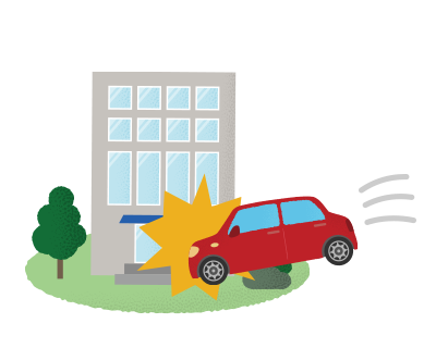 画像：航空機の墜落もしくは接触または航空機からの落下物